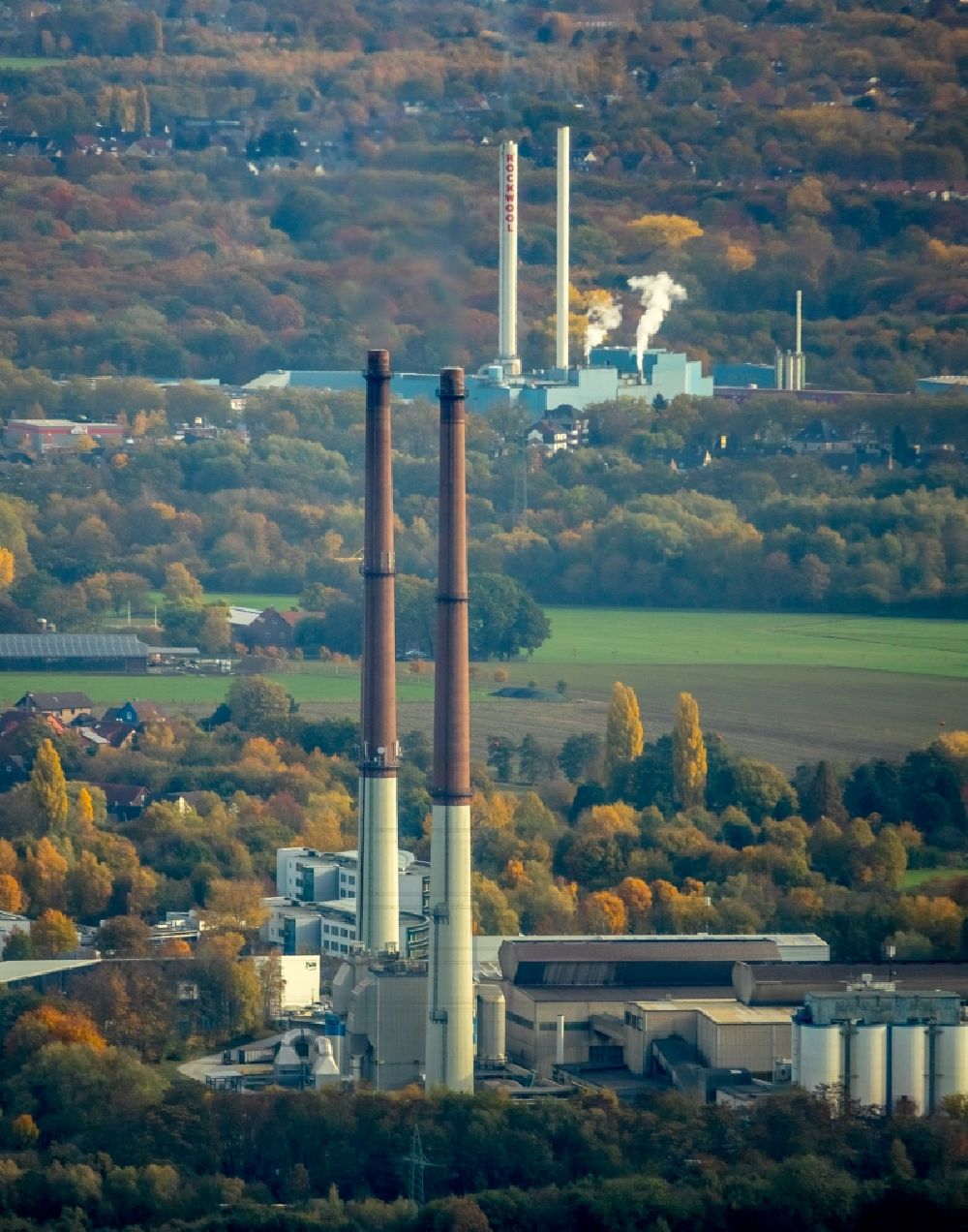 Luftbild Gladbeck - Werksgelände der Pilkington Germany AG an der Hegestraße in Gladbeck im Bundesland Nordrhein-Westfalen, Deutschland
