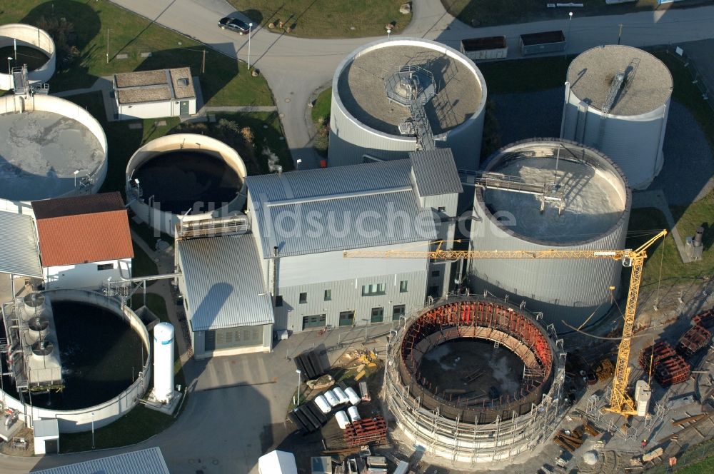 Luftaufnahme Leppersdorf - Werksgelände der Sachsenmilch Investitions-GmbH in Leppersdorf im Bundesland Sachsen, Deutschland