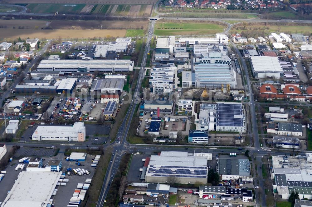 Luftaufnahme Göttingen - Werksgelände der Sartorius AG in Göttingen im Bundesland Niedersachsen, Deutschland