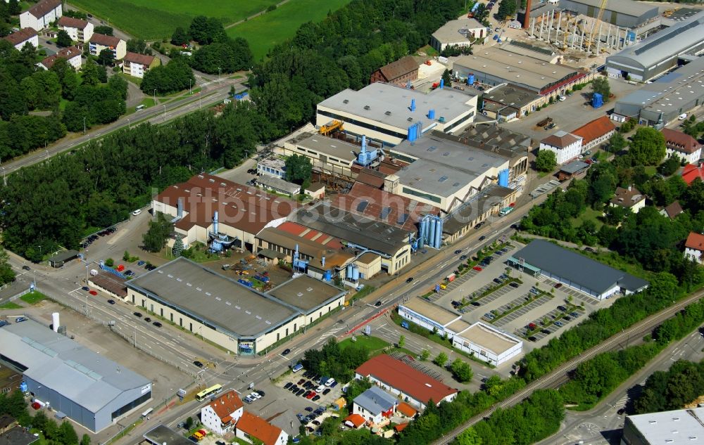Luftbild Aalen - Werksgelände der SHW AG in Aalen im Bundesland Baden-Württemberg, Deutschland