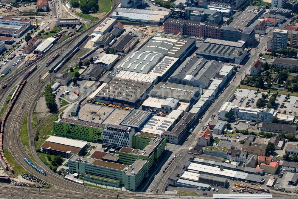 Luftbild Graz - Werksgelände der Siemens AG im Ortsteil Gries in Graz in Steiermark, Österreich