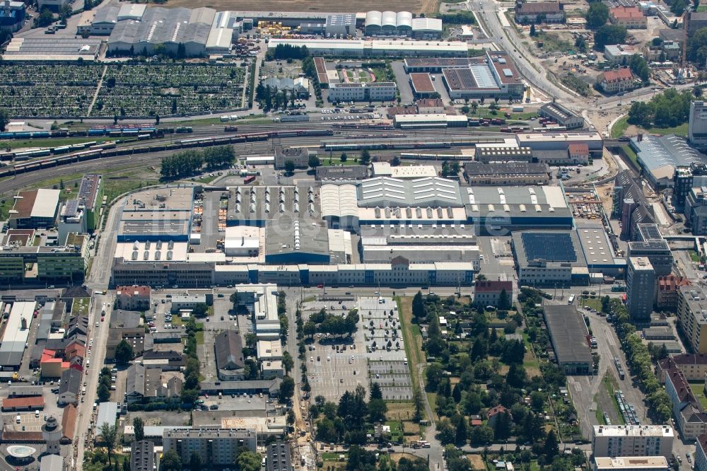 Luftbild Graz - Werksgelände der Siemens AG im Ortsteil Gries in Graz in Steiermark, Österreich