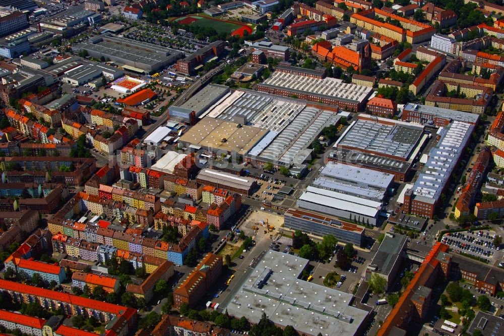 Luftbild Nürnberg - Werksgelände der SIEMENS AG im Ortsteil Gugelstraße in Nürnberg im Bundesland Bayern, Deutschland
