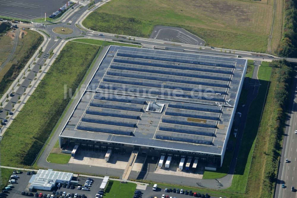 Luftbild Niestetal - Werksgelände der SMA Solar Technology AG in Niestetal im Bundesland Hessen