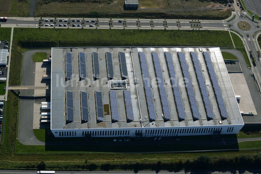 Luftbild Niestetal - Werksgelände der SMA Solar Technology AG in Niestetal im Bundesland Hessen