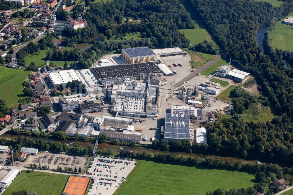 Luftbild Attnang-Puchheim - Werksgelände S. Spitz GmbH in Attnang-Puchheim in Oberösterreich, Österreich