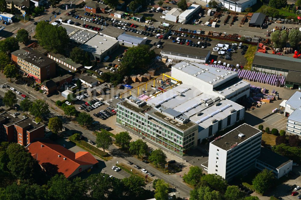 Hamburg aus der Vogelperspektive: Werksgelände der STULZ GmbH im Ortsteil Schnelsen in Hamburg, Deutschland