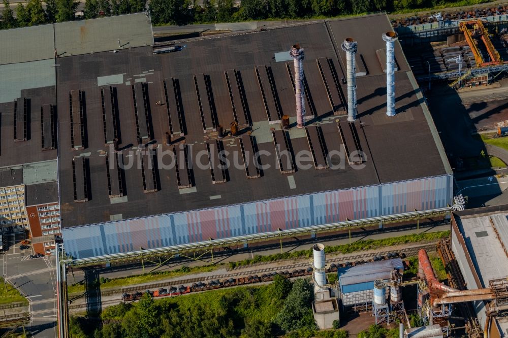 Luftbild Bochum - Werksgelände thyssenkrupp Steel Europe AG in Bochum im Bundesland Nordrhein-Westfalen, Deutschland