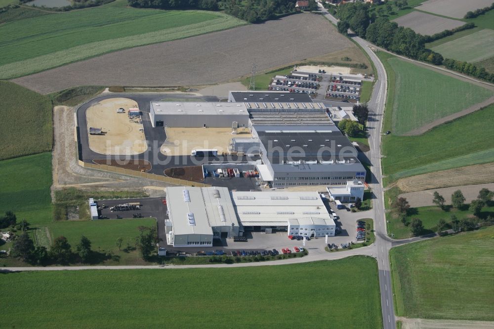 Luftaufnahme Imling - Werksgelände der TORTEC Brandschutztor GmbH in Imling in Oberösterreich, Österreich