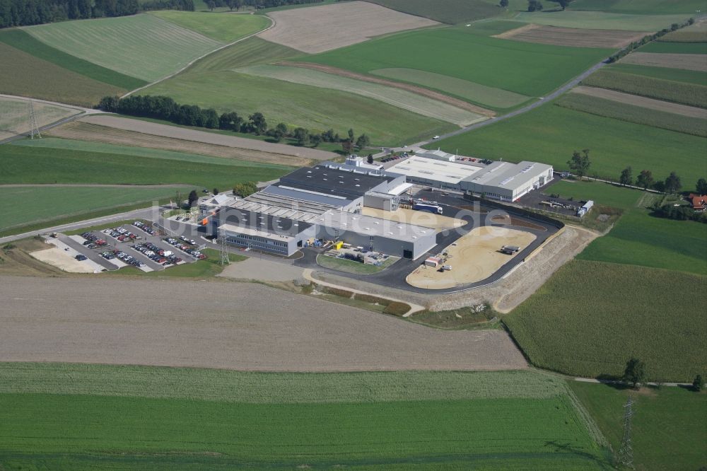 Imling von oben - Werksgelände der TORTEC Brandschutztor GmbH in Imling in Oberösterreich, Österreich