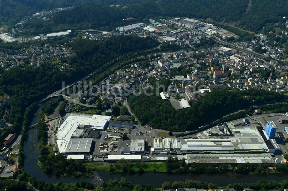 Werdohl aus der Vogelperspektive: Werksgelände der VDM Metals Group in Werdohl im Bundesland Nordrhein-Westfalen, Deutschland
