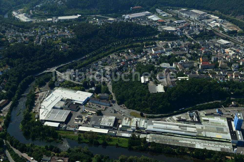 Luftbild Werdohl - Werksgelände der VDM Metals Group in Werdohl im Bundesland Nordrhein-Westfalen, Deutschland