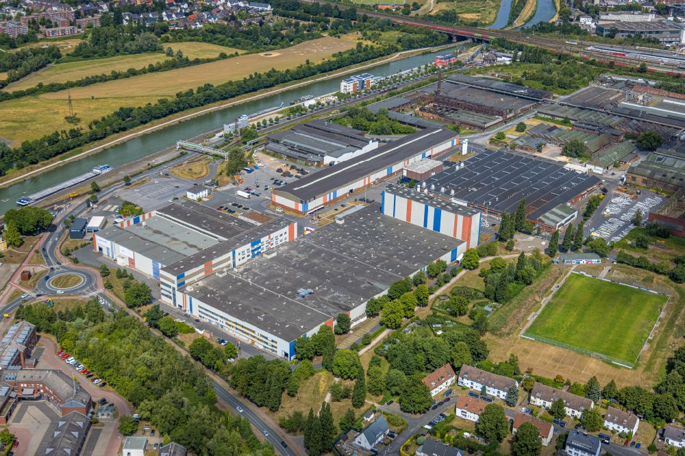Luftbild Hamm - Werksgelände der Voestalpine Böhler Welding Germany GmbH in Hamm im Bundesland Nordrhein-Westfalen, Deutschland