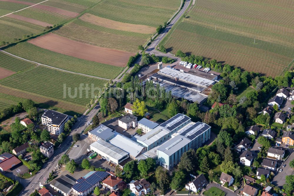 Luftbild Landau in der Pfalz - Werksgelände der Wickert Maschinenbau GmbH in Landau in der Pfalz im Bundesland Rheinland-Pfalz, Deutschland