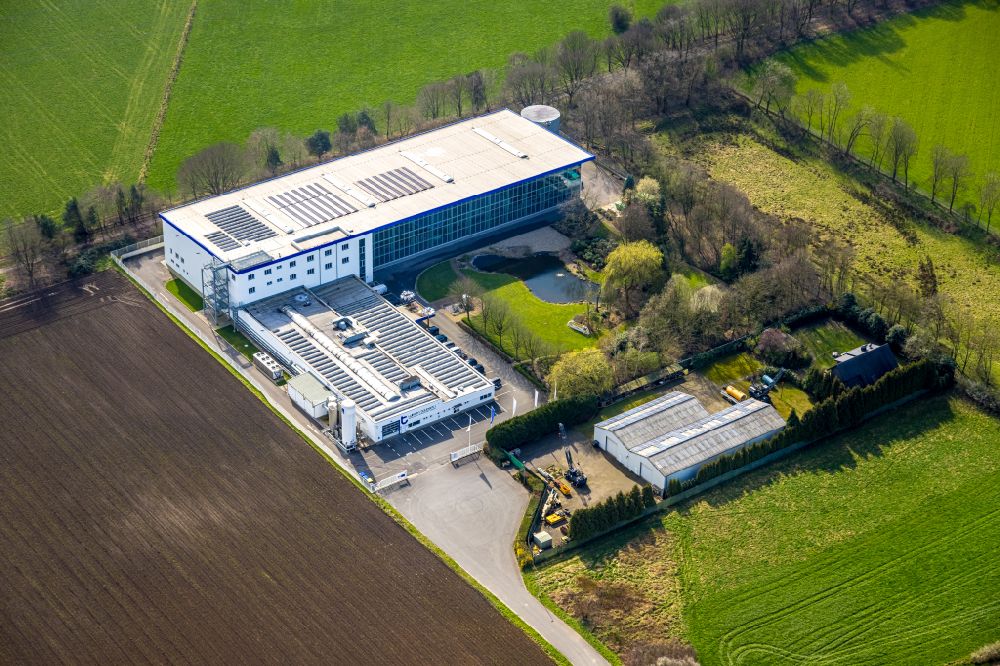 Luftaufnahme Obrighoven-Lackhausen - Werksgelände der Wilhelm Taubert GmbH in Obrighoven-Lackhausen im Bundesland Nordrhein-Westfalen, Deutschland