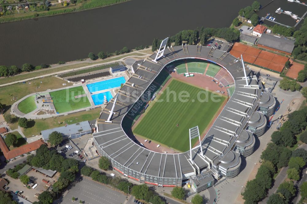 Luftaufnahme BREMEN - Weserstadion in Bremen