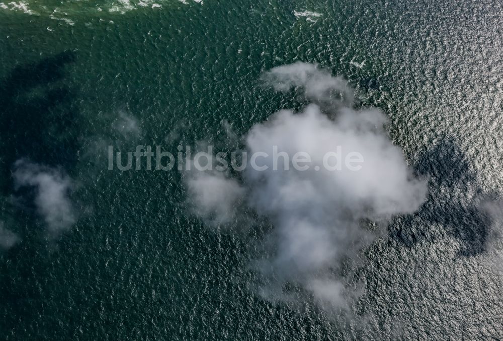 Luftbild Hörnum (Sylt) - Wetterlage mit Wolkenbildung in Hörnum (Sylt) im Bundesland Schleswig-Holstein, Deutschland