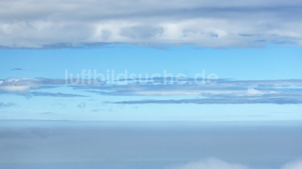 Luftbild Mindelheim - Wetterlage mit Wolkenbildung in Mindelheim im Bundesland Bayern, Deutschland