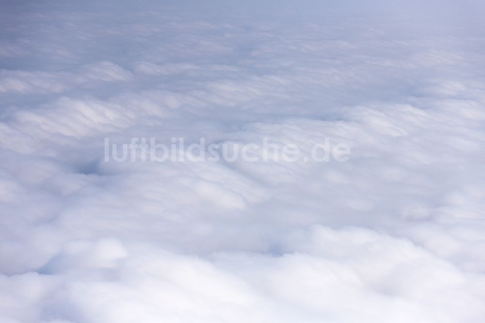 Luftbild Münster - Wetterlage mit Wolkenbildung in Münster im Bundesland Nordrhein-Westfalen, Deutschland