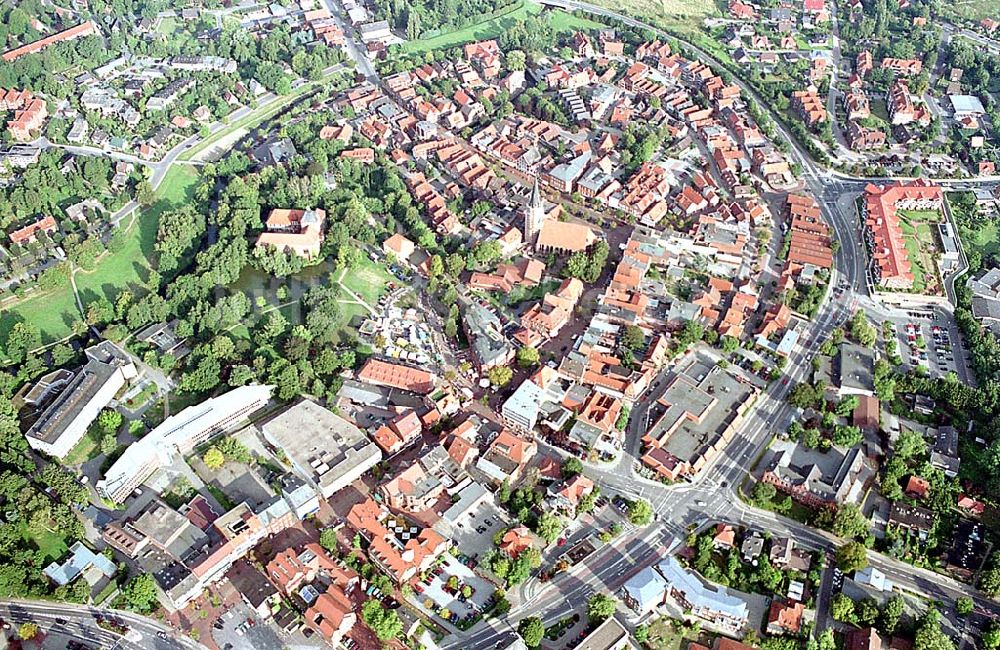 Luftbild Winsen (Luhe)/ Niedersachsen - Winsen (Luhe) / Niedersachsen Blick auf das Stadtzentrum von Winsen an der Luhe in Niedersachsen, süd-östlich von Hamburg 06