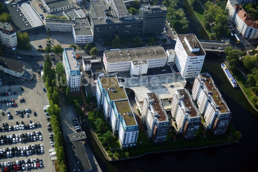Luftbild Berlin OT Charlottenburg - Wohn- und Geschäftszentrum im Ortsteil Charlottenburg in Berlin