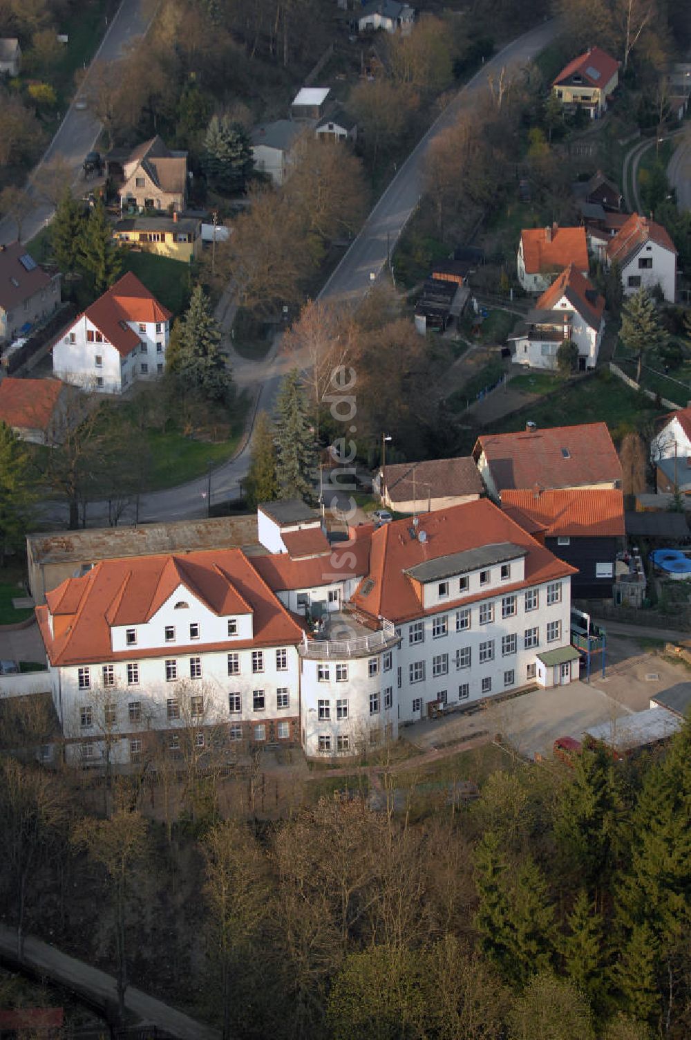 Luftaufnahme SANGERHAUSEN - Wohngebiet an der Bottchenbachstraße im Ortsteil Wippra von Sangerhausen