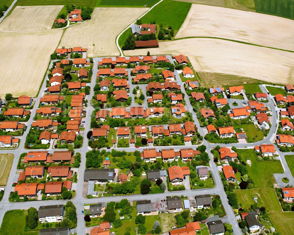 Luftbild Alberer - Wohngebiet einer Einfamilienhaus- Siedlung in Alberer im Bundesland Bayern, Deutschland