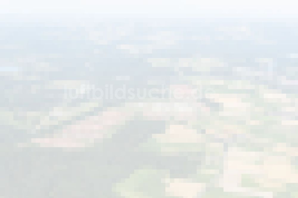 Luftbild Netzaberg - Wohngebiet einer Einfamilienhaus- Siedlung der alliierten Streitkräfte in Netzaberg im Bundesland Bayern, Deutschland