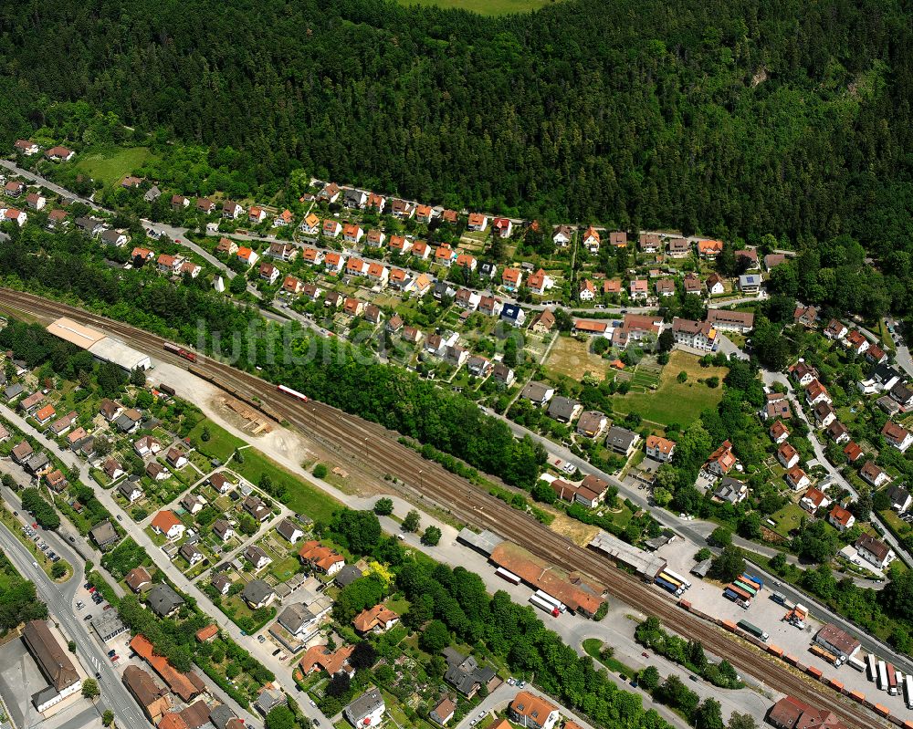 Luftbild Emmingen - Wohngebiet einer Einfamilienhaus- Siedlung in Emmingen im Bundesland Baden-Württemberg, Deutschland