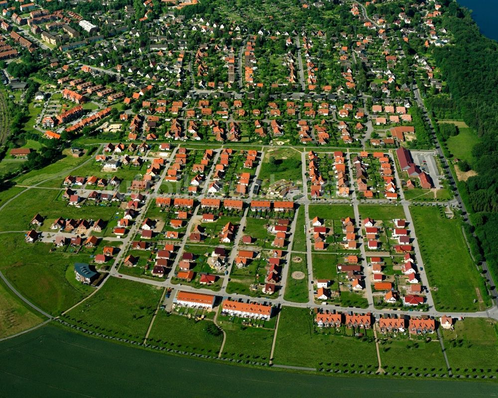 Luftbild Farchauer Mühle - Wohngebiet einer Einfamilienhaus- Siedlung in Farchauer Mühle im Bundesland Schleswig-Holstein, Deutschland
