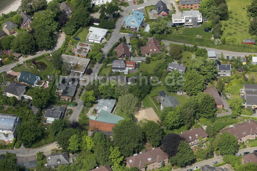 Luftbild Glücksburg - Wohngebiet einer Einfamilienhaus - Siedlung in Glücksburg im Bundesland Schleswig-Holstein
