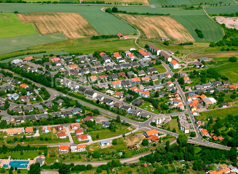 Luftbild Haide - Wohngebiet einer Einfamilienhaus- Siedlung in Haide im Bundesland Rheinland-Pfalz, Deutschland
