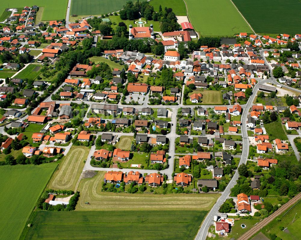 Luftbild Heiligenstatt - Wohngebiet einer Einfamilienhaus- Siedlung in Heiligenstatt im Bundesland Bayern, Deutschland