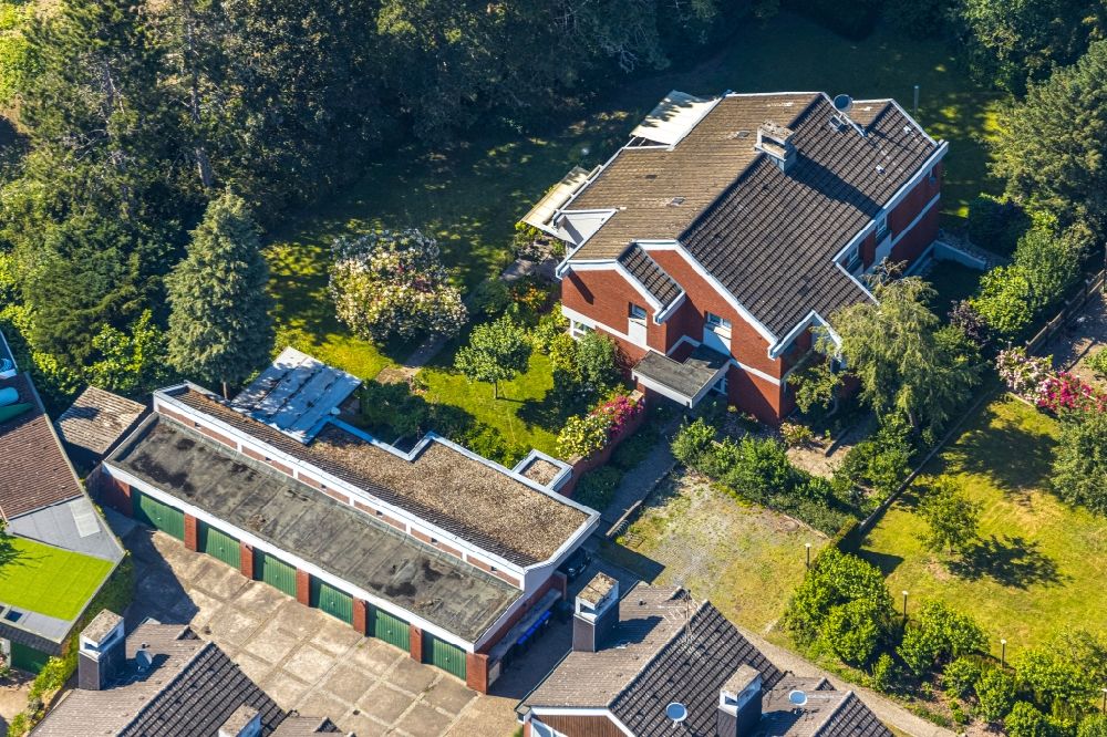 Luftbild Hamm - Wohngebiet mit Einfamilienhaus- Siedlung an der Kleistraße im Ortsteil Heessen in Hamm im Bundesland Nordrhein-Westfalen, Deutschland