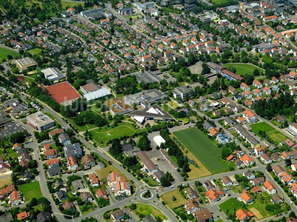 Luftaufnahme Mössingen - Wohngebiet einer Einfamilienhaus- Siedlung in Mössingen im Bundesland Baden-Württemberg, Deutschland