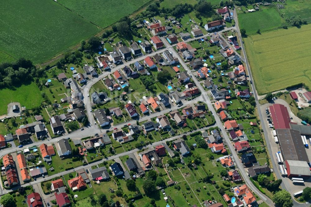 Luftbild Kalefeld - Wohngebiet einer Einfamilienhaus- Siedlung im Bundesland Niedersachsen, Deutschland