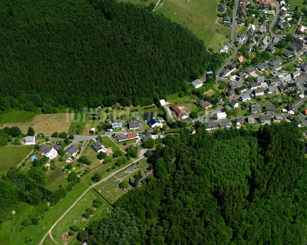 Luftaufnahme Seelbach - Wohngebiet einer Einfamilienhaus- Siedlung in Seelbach im Bundesland Hessen, Deutschland