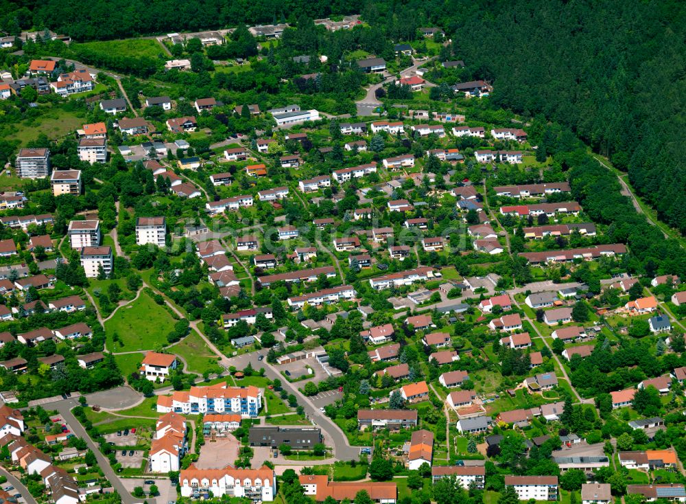 Luftbild Steinborn - Wohngebiet einer Einfamilienhaus- Siedlung in Steinborn im Bundesland Rheinland-Pfalz, Deutschland