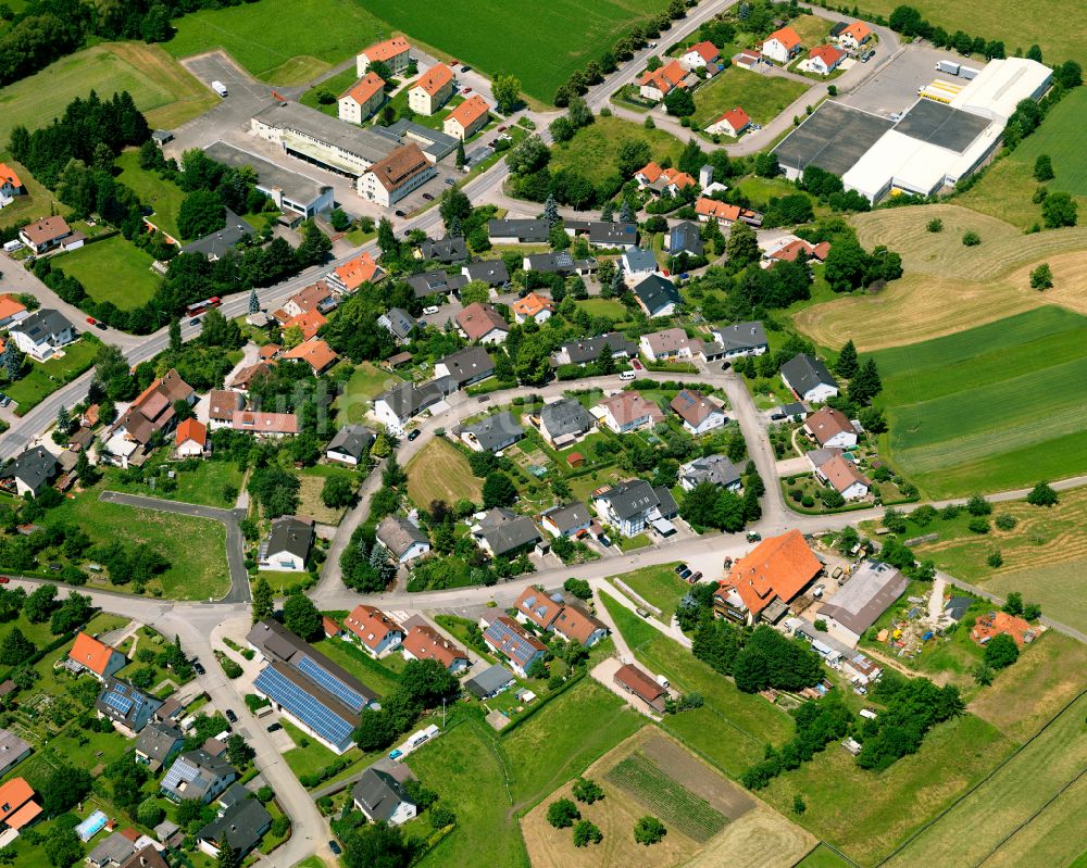 Talheim aus der Vogelperspektive: Wohngebiet einer Einfamilienhaus- Siedlung in Talheim im Bundesland Baden-Württemberg, Deutschland