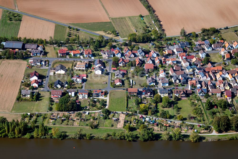Luftbild Trennfeld - Wohngebiet einer Einfamilienhaus- Siedlung in Trennfeld im Bundesland Bayern, Deutschland