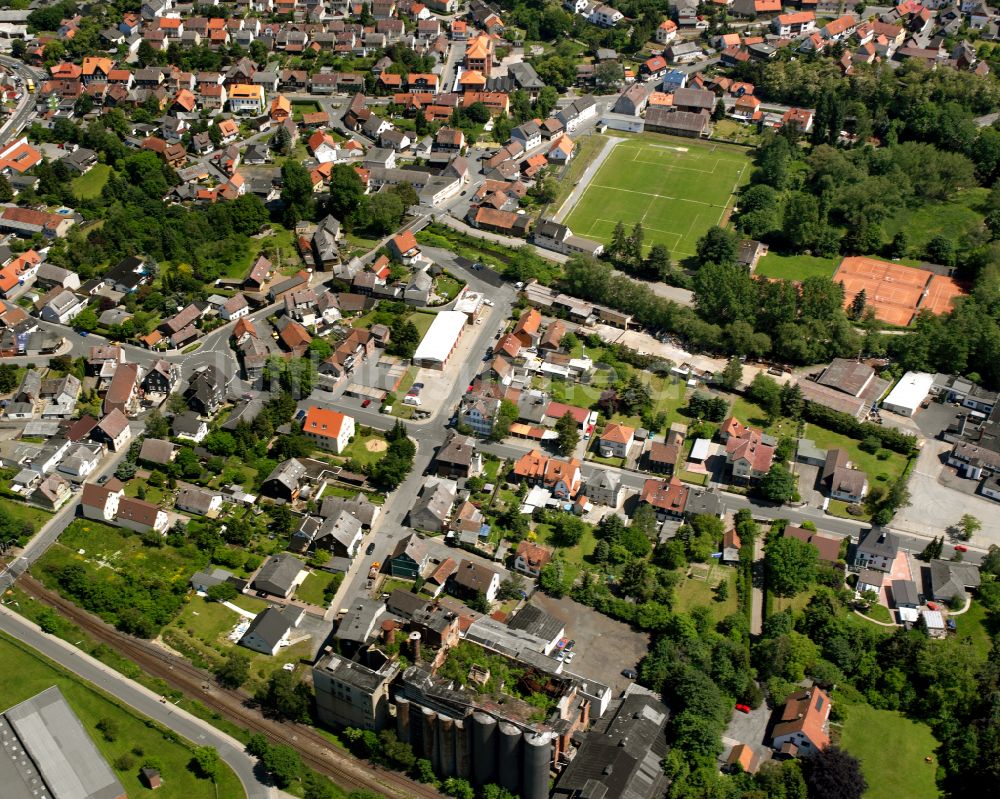 Luftaufnahme Vienenburg - Wohngebiet einer Einfamilienhaus- Siedlung in Vienenburg im Bundesland Niedersachsen, Deutschland