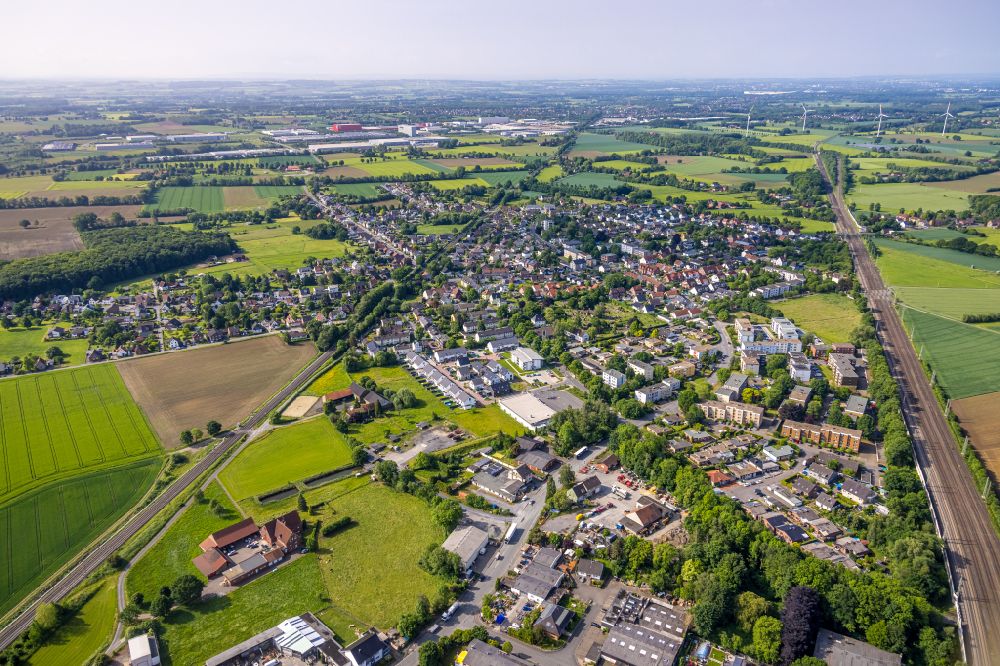 Luftbild Selmigerheide - Wohngebiet am Feldrand in Selmigerheide im Bundesland Nordrhein-Westfalen, Deutschland