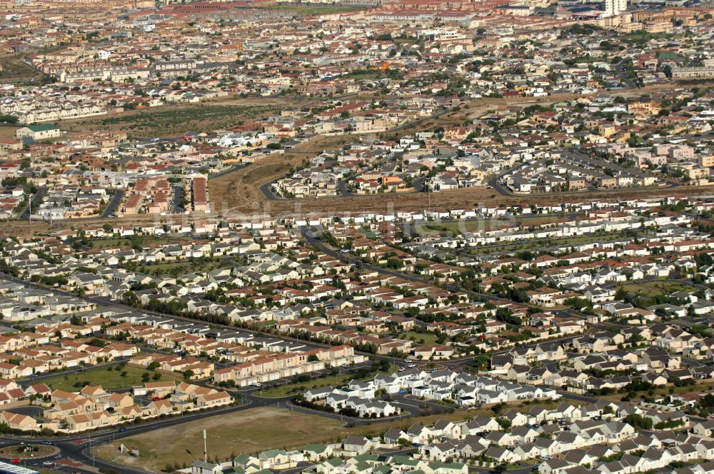 Luftbild Kapstadt - Wohngebiet in Kapstadt, Südafrika
