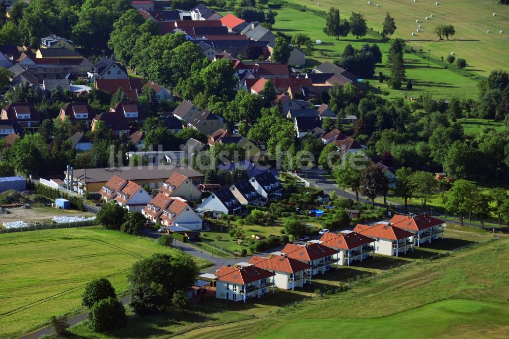 Luftbild Blankenfelde-Mahlow - Wohngebiet einer Mehrfamilienhaussiedlung in Blankenfelde-Mahlow im Bundesland Brandenburg