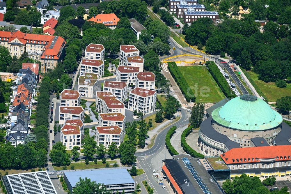 Luftbild Hannover - Wohngebiet der Mehrfamilienhaussiedlung in Hannover im Bundesland Niedersachsen, Deutschland