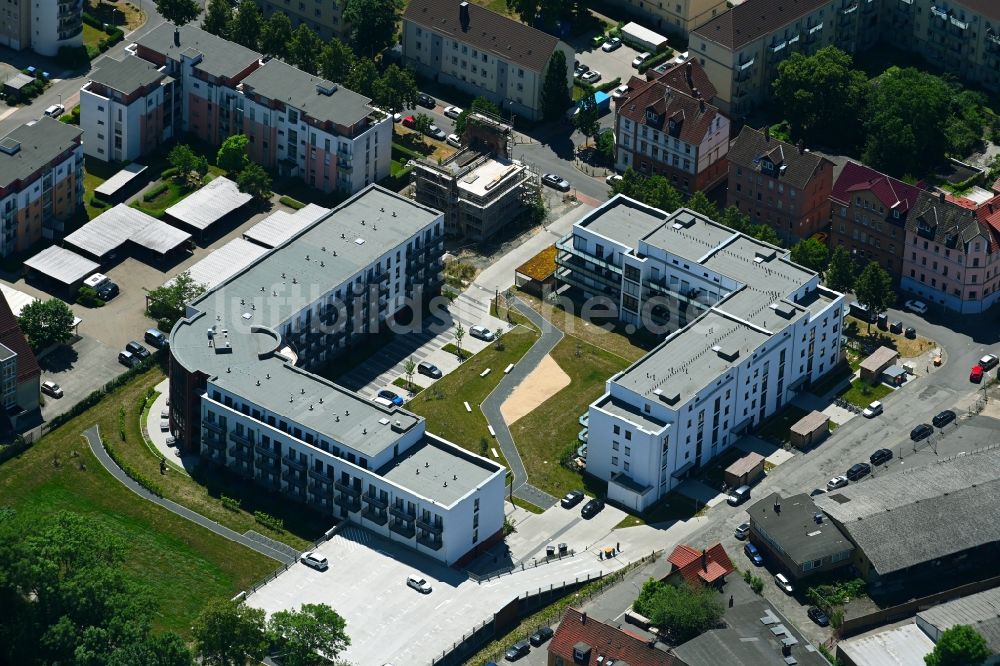 Luftbild Braunschweig - Wohngebiet der Mehrfamilienhaussiedlung Jute-Quartier in Braunschweig im Bundesland Niedersachsen, Deutschland