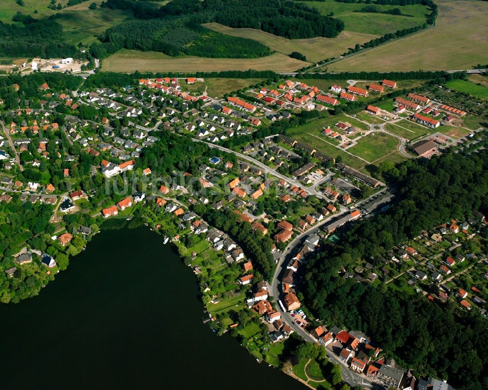 Luftbild Mölln - Wohngebiet der Mehrfamilienhaussiedlung in Mölln im Bundesland Schleswig-Holstein, Deutschland