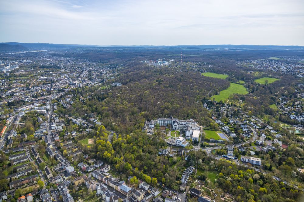 Bonn aus der Vogelperspektive: Wohngebiet der Mehrfamilienhaussiedlung Rosenburg in Bonn im Bundesland Nordrhein-Westfalen, Deutschland