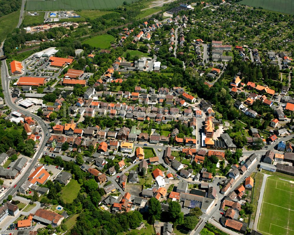 Vienenburg von oben - Wohngebiet der Mehrfamilienhaussiedlung in Vienenburg im Bundesland Niedersachsen, Deutschland