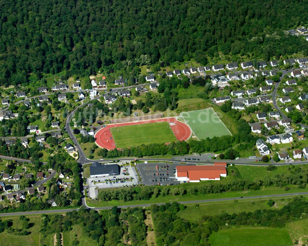 Luftbild Buchenau - Wohngebiet - Mischbebauung der Mehr- und Einfamilienhaussiedlung in Buchenau im Bundesland Rheinland-Pfalz, Deutschland